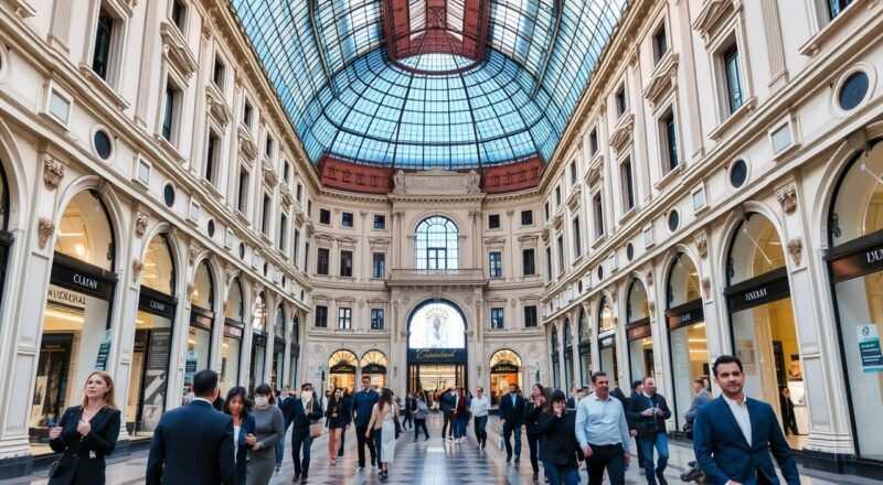 Galerija Vittorio Emanuele II Milano Galerija Vittorio Emanuele II Milano