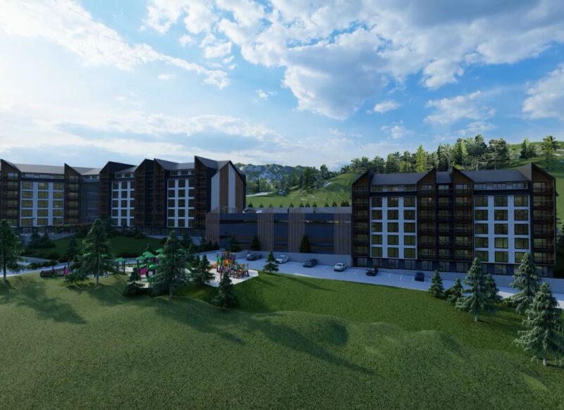 prikaz zgrada na kopaoniku