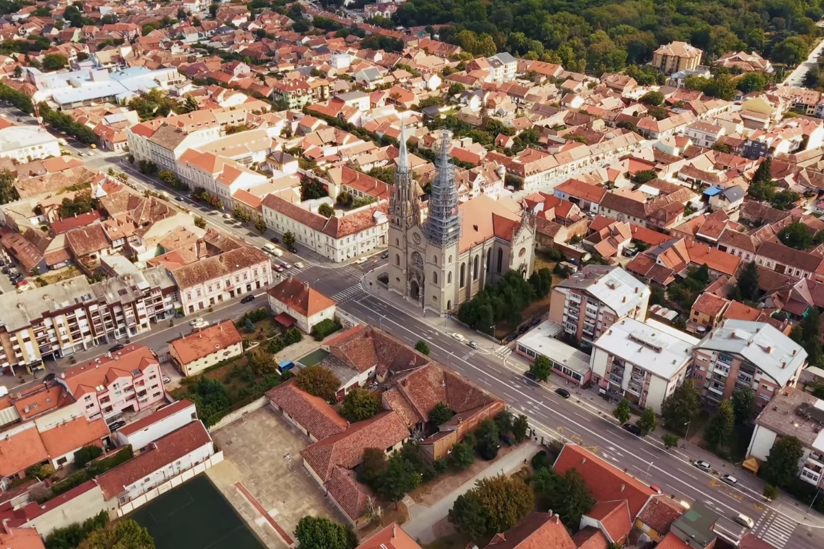 vršac iz drona